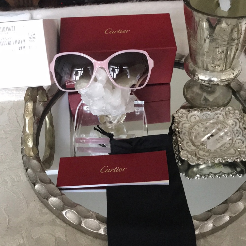 Luxury High End Cartier Sunglasses Authentic NEW🌸